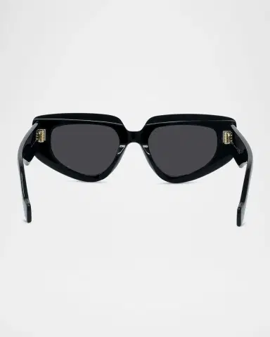 Loewe Anagram Geometric Acetate Sunglasses | Thumbnail 5 Loewe Anagram Geometric Acetate Sunglasses | Thumbnail 5