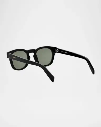 Celine Men's Acetate Round Sunglasses | Thumbnail 2 Celine Men's Acetate Round Sunglasses | Thumbnail 2