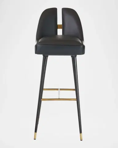 Arteriors Crowley Split-Back 30.5" Bar Stool | Thumbnail 2 Arteriors Crowley Split-Back 30.5" Bar Stool | Thumbnail 2
