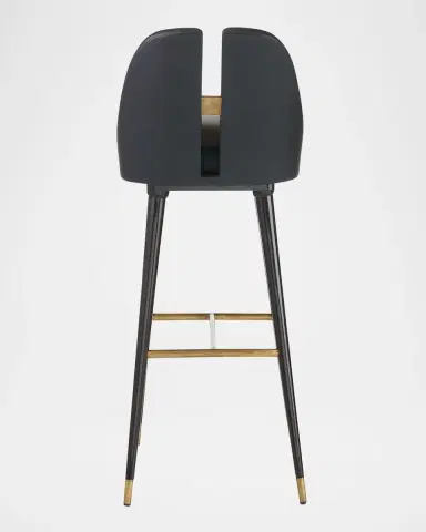Arteriors Crowley Split-Back 30.5" Bar Stool | Thumbnail 4 Arteriors Crowley Split-Back 30.5" Bar Stool | Thumbnail 4