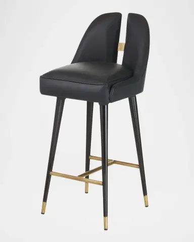 Arteriors Crowley Split-Back 25.5" Counter Stool | Thumbnail 3 Arteriors Crowley Split-Back 25.5" Counter Stool | Thumbnail 3