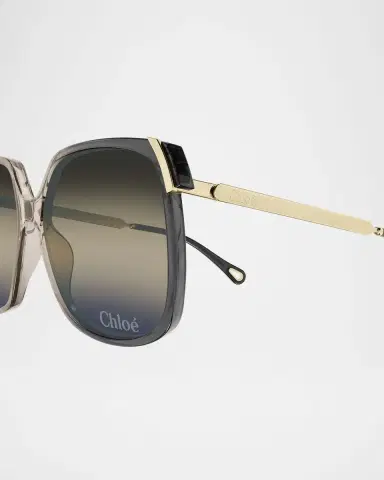 Chloé Square Acetate Sunglasses | Thumbnail 2 Chloé Square Acetate Sunglasses | Thumbnail 2