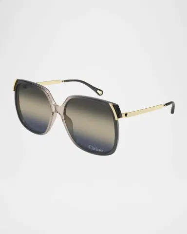 Chloé Square Acetate Sunglasses | Thumbnail 3 Chloé Square Acetate Sunglasses | Thumbnail 3