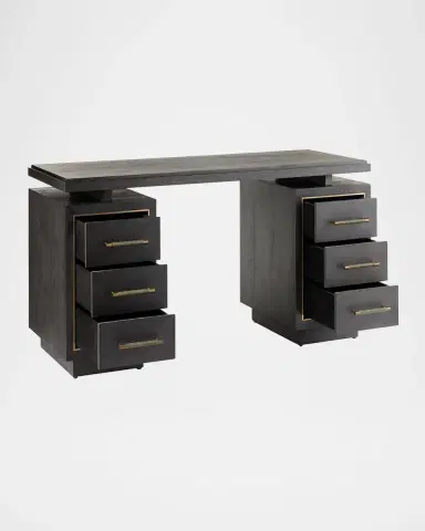 Arteriors Wixom Executive Desk | Thumbnail 3 Arteriors Wixom Executive Desk | Thumbnail 3