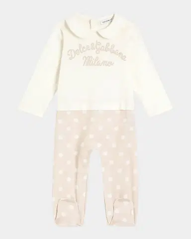 Dolce & Gabbana Girl's 3-Piece Jersey Gift Set, Size 0M-6M | Thumbnail 2 Dolce & Gabbana Girl's 3-Piece Jersey Gift Set, Size 0M-6M | Thumbnail 2