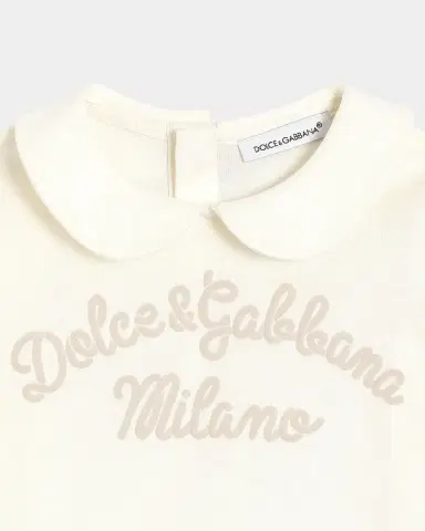 Dolce & Gabbana Girl's 3-Piece Jersey Gift Set, Size 0M-6M | Thumbnail 3 Dolce & Gabbana Girl's 3-Piece Jersey Gift Set, Size 0M-6M | Thumbnail 3