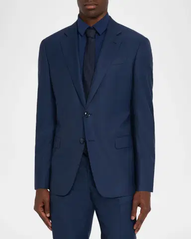 Giorgio Armani Men's Windowpane G Line Two-Piece Suit | Thumbnail 4 Giorgio Armani Men's Windowpane G Line Two-Piece Suit | Thumbnail 4