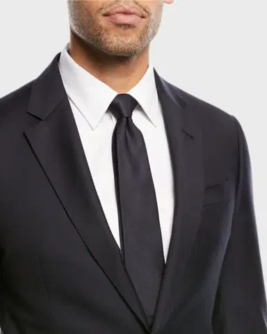 Emporio Armani Super 130s Wool Two-Piece Classic Fit Suit | Thumbnail 2 Emporio Armani Super 130s Wool Two-Piece Classic Fit Suit | Thumbnail 2