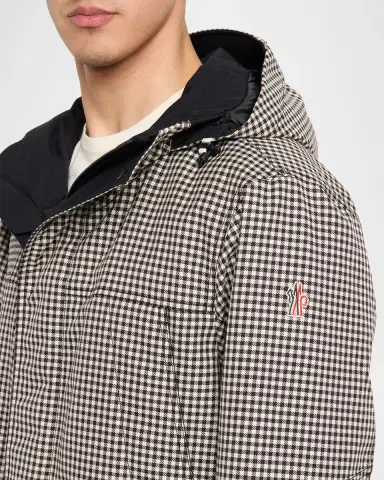 Moncler Grenoble Men's Ettal Wool Hooded Down Ski Jacket | Thumbnail 5 Moncler Grenoble Men's Ettal Wool Hooded Down Ski Jacket | Thumbnail 5