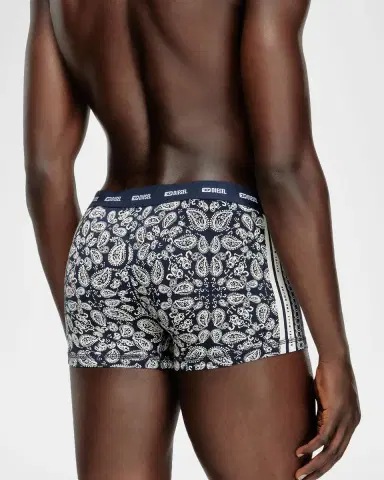Diesel Men's Damien Logo Waistband 3-Pack Boxer Briefs | Thumbnail 3 Diesel Men's Damien Logo Waistband 3-Pack Boxer Briefs | Thumbnail 3