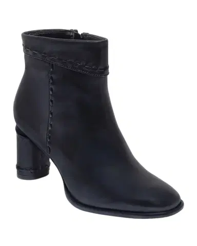 Bernardo Gene Whipstitched Leather Ankle Boots | Thumbnail 1 Bernardo Gene Whipstitched Leather Ankle Boots | Thumbnail 1