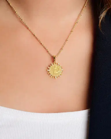 Anabel Aram Jewelry Zodiac Pendant Necklace | Thumbnail 2 Anabel Aram Jewelry Zodiac Pendant Necklace | Thumbnail 2