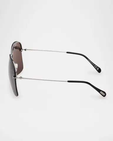 TOM FORD Men's Mackenzie-02 Metal Photochromic Aviator Sunglasses | Thumbnail 3 TOM FORD Men's Mackenzie-02 Metal Photochromic Aviator Sunglasses | Thumbnail 3