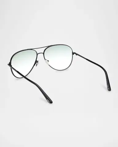 Tom Ford Clark Metal Aviator Sunglasses | Thumbnail 2 Tom Ford Clark Metal Aviator Sunglasses | Thumbnail 2