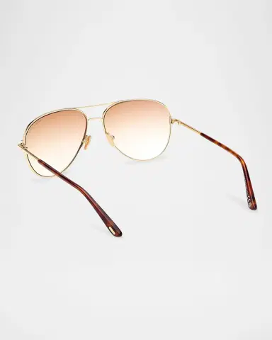 TOM FORD Clark Metal Aviator Sunglasses | Thumbnail 2 TOM FORD Clark Metal Aviator Sunglasses | Thumbnail 2