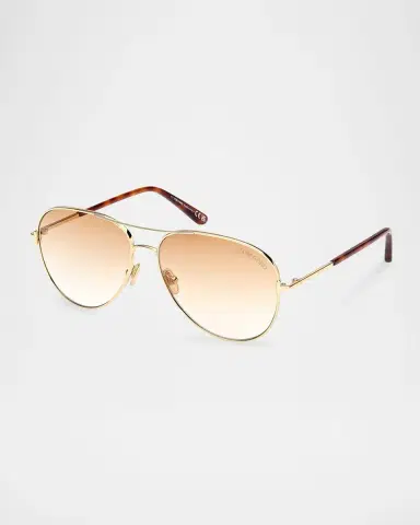 TOM FORD Clark Metal Aviator Sunglasses | Thumbnail 3 TOM FORD Clark Metal Aviator Sunglasses | Thumbnail 3