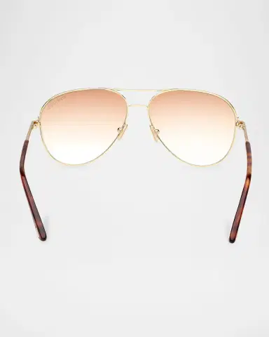 TOM FORD Clark Metal Aviator Sunglasses | Thumbnail 5 TOM FORD Clark Metal Aviator Sunglasses | Thumbnail 5