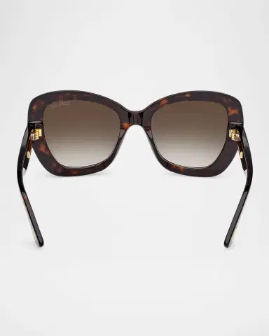 TOM FORD Icon Acetate Butterfly Sunglasses | Thumbnail 5 TOM FORD Icon Acetate Butterfly Sunglasses | Thumbnail 5