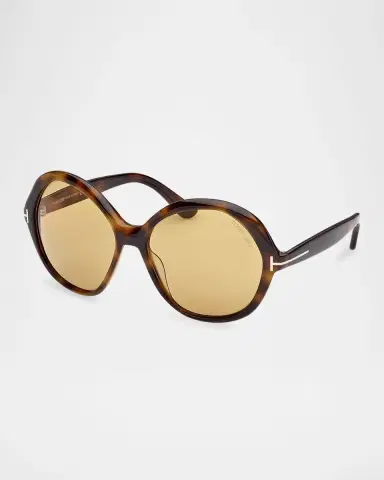 TOM FORD Annabelle-02 Acetate Butterfly Sunglasses | Thumbnail 2 TOM FORD Annabelle-02 Acetate Butterfly Sunglasses | Thumbnail 2