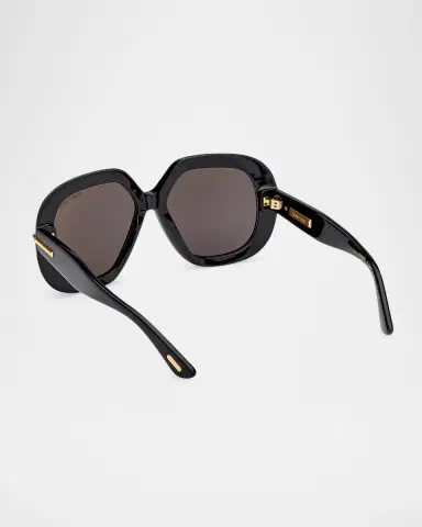 TOM FORD Icon Acetate Geometric Sunglasses | Thumbnail 2 TOM FORD Icon Acetate Geometric Sunglasses | Thumbnail 2