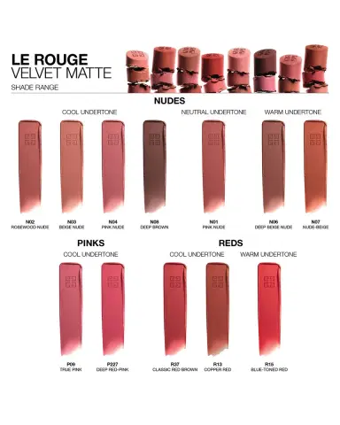 Givenchy Le Rouge Velvet Matte Lipstick | Thumbnail 4 Givenchy Le Rouge Velvet Matte Lipstick | Thumbnail 4