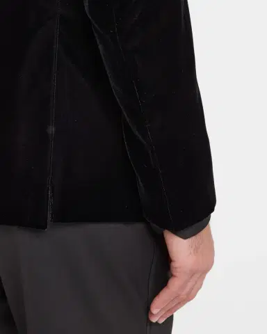Giorgio Armani Men's Velvet Notch Lapel Dinner Jacket | Thumbnail 8 Giorgio Armani Men's Velvet Notch Lapel Dinner Jacket | Thumbnail 8