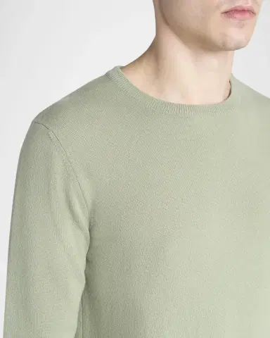 Giorgio Armani Men's Cashmere Crewneck Sweater | Thumbnail 4 Giorgio Armani Men's Cashmere Crewneck Sweater | Thumbnail 4