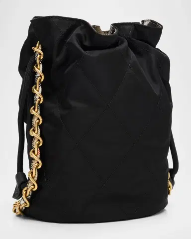 Burberry Horseshoe Quilted Nylon Pouch Bag | Thumbnail 2 Burberry Horseshoe Quilted Nylon Pouch Bag | Thumbnail 2