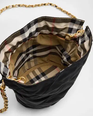Burberry Horseshoe Quilted Nylon Pouch Bag | Thumbnail 3 Burberry Horseshoe Quilted Nylon Pouch Bag | Thumbnail 3