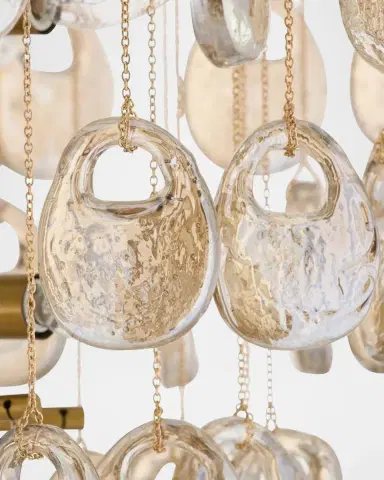 Arteriors Jacqueline 32" 8-Light Chandelier | Thumbnail 5 Arteriors Jacqueline 32" 8-Light Chandelier | Thumbnail 5