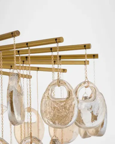 Arteriors Jacqueline 32" 8-Light Chandelier | Thumbnail 6 Arteriors Jacqueline 32" 8-Light Chandelier | Thumbnail 6
