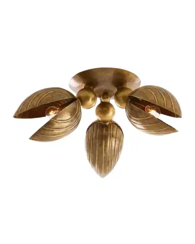 Arteriors Inessa 24" 3-Light Flush Mount | Thumbnail 1 Arteriors Inessa 24" 3-Light Flush Mount | Thumbnail 1