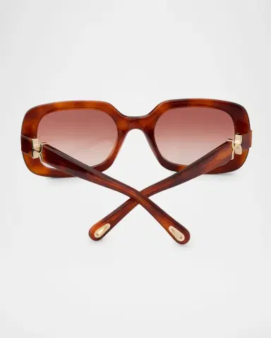 Chloé Marcie 53mm Rectangular Sunglasses | Thumbnail 4 Chloé Marcie 53mm Rectangular Sunglasses | Thumbnail 4