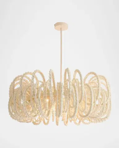 Arteriors Keely 36" 6-Light Chandelier | Thumbnail 4 Arteriors Keely 36" 6-Light Chandelier | Thumbnail 4