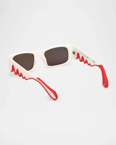 Christian Louboutin Men's LB0017M Acetate Rectangle Sunglasses | Thumbnail 2 Christian Louboutin Men's LB0017M Acetate Rectangle Sunglasses | Thumbnail 2