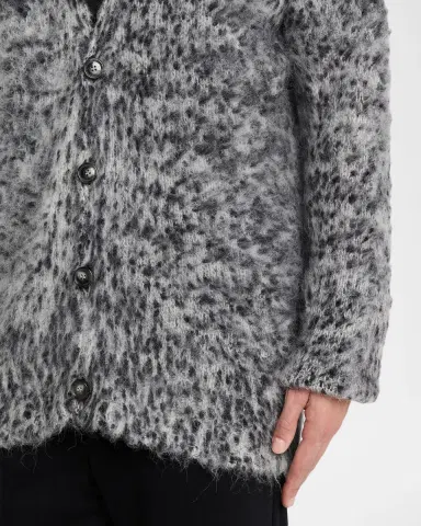 Marni Men's Oversized Alpaca Blend Cardigan | Thumbnail 5 Marni Men's Oversized Alpaca Blend Cardigan | Thumbnail 5