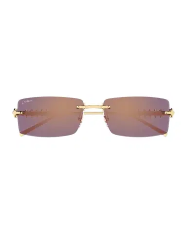 Cartier Clash de 57mm Rectangular Sunglasses | Thumbnail 1 Cartier Clash de 57mm Rectangular Sunglasses | Thumbnail 1
