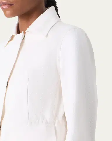 Akris Hugh Stretch Denim Zip Jacket | Thumbnail 5 Akris Hugh Stretch Denim Zip Jacket | Thumbnail 5