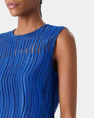 Akris Techno Wave Guipure Lace Blouse | Thumbnail 6 Akris Techno Wave Guipure Lace Blouse | Thumbnail 6