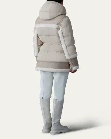 Mackage Lilibeth Mixed-Media Down Parka with Shearling and Leather | Thumbnail 7 Mackage Lilibeth Mixed-Media Down Parka with Shearling and Leather | Thumbnail 7