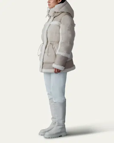 Mackage Lilibeth Mixed-Media Down Parka with Shearling and Leather | Thumbnail 8 Mackage Lilibeth Mixed-Media Down Parka with Shearling and Leather | Thumbnail 8