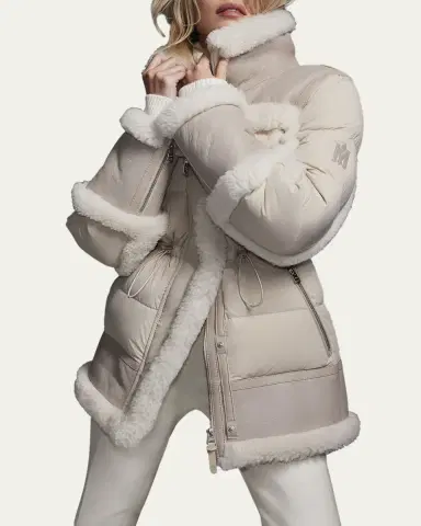 Mackage Lilibeth Mixed-Media Down Parka with Shearling and Leather | Thumbnail 9 Mackage Lilibeth Mixed-Media Down Parka with Shearling and Leather | Thumbnail 9