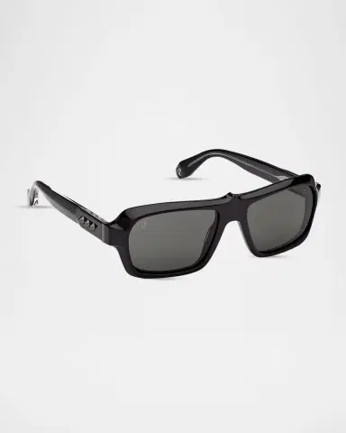 Christian Louboutin Our Georges LB0027 56mm Rectangular Sunglasses | Thumbnail 3 Christian Louboutin Our Georges LB0027 56mm Rectangular Sunglasses | Thumbnail 3