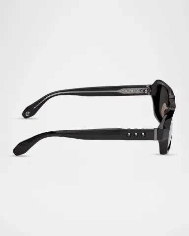 Christian Louboutin Our Georges LB0027 56mm Rectangular Sunglasses | Thumbnail 4 Christian Louboutin Our Georges LB0027 56mm Rectangular Sunglasses | Thumbnail 4