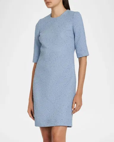 Dolce & Gabbana Short Bouclé Sheath Dress | Thumbnail 6 Dolce & Gabbana Short Bouclé Sheath Dress | Thumbnail 6