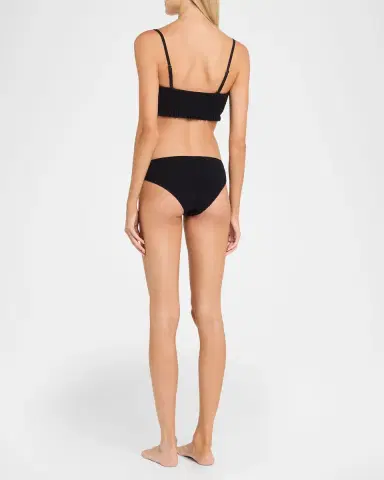 Ulla Johnson Marseille Smocked Bikini Bottoms | Thumbnail 3 Ulla Johnson Marseille Smocked Bikini Bottoms | Thumbnail 3