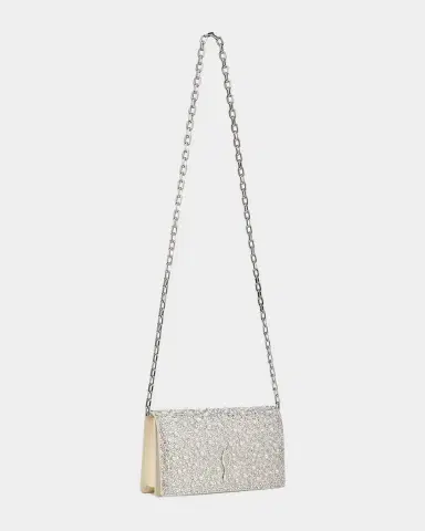 Christian Louboutin Bettina Clutch Bag in Strass & Pearly Suede | Thumbnail 6 Christian Louboutin Bettina Clutch Bag in Strass & Pearly Suede | Thumbnail 6