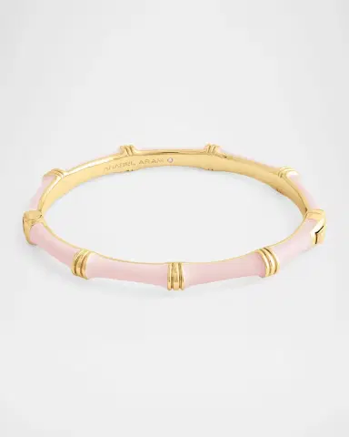 Anabel Aram Jewelry Bamboo Enameled Hinged Bangle | Thumbnail 3 Anabel Aram Jewelry Bamboo Enameled Hinged Bangle | Thumbnail 3