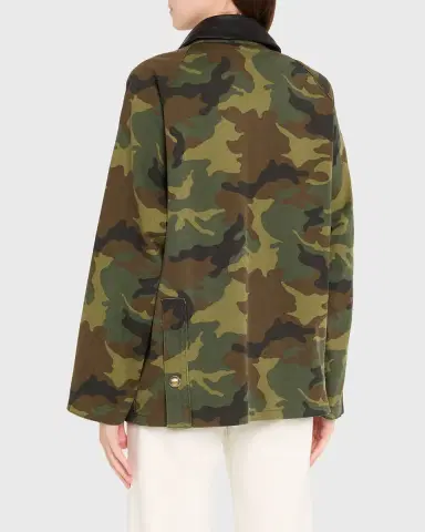 Nili Lotan Andrew Camo-Print Leather-Collar Parka Jacket | Thumbnail 7 Nili Lotan Andrew Camo-Print Leather-Collar Parka Jacket | Thumbnail 7