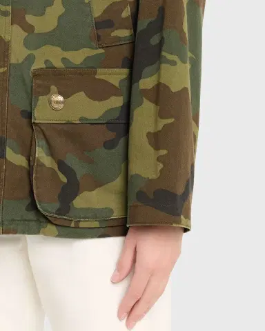 Nili Lotan Andrew Camo-Print Leather-Collar Parka Jacket | Thumbnail 9 Nili Lotan Andrew Camo-Print Leather-Collar Parka Jacket | Thumbnail 9